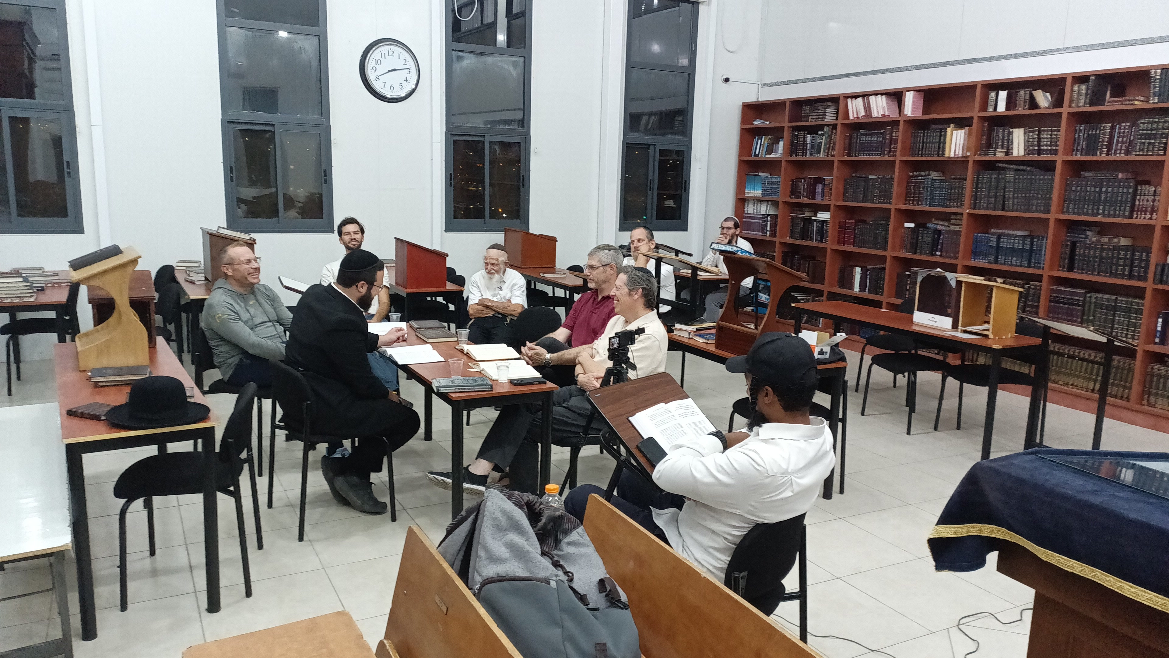 Learning With the Rebbe at The Breslov Yeshiva