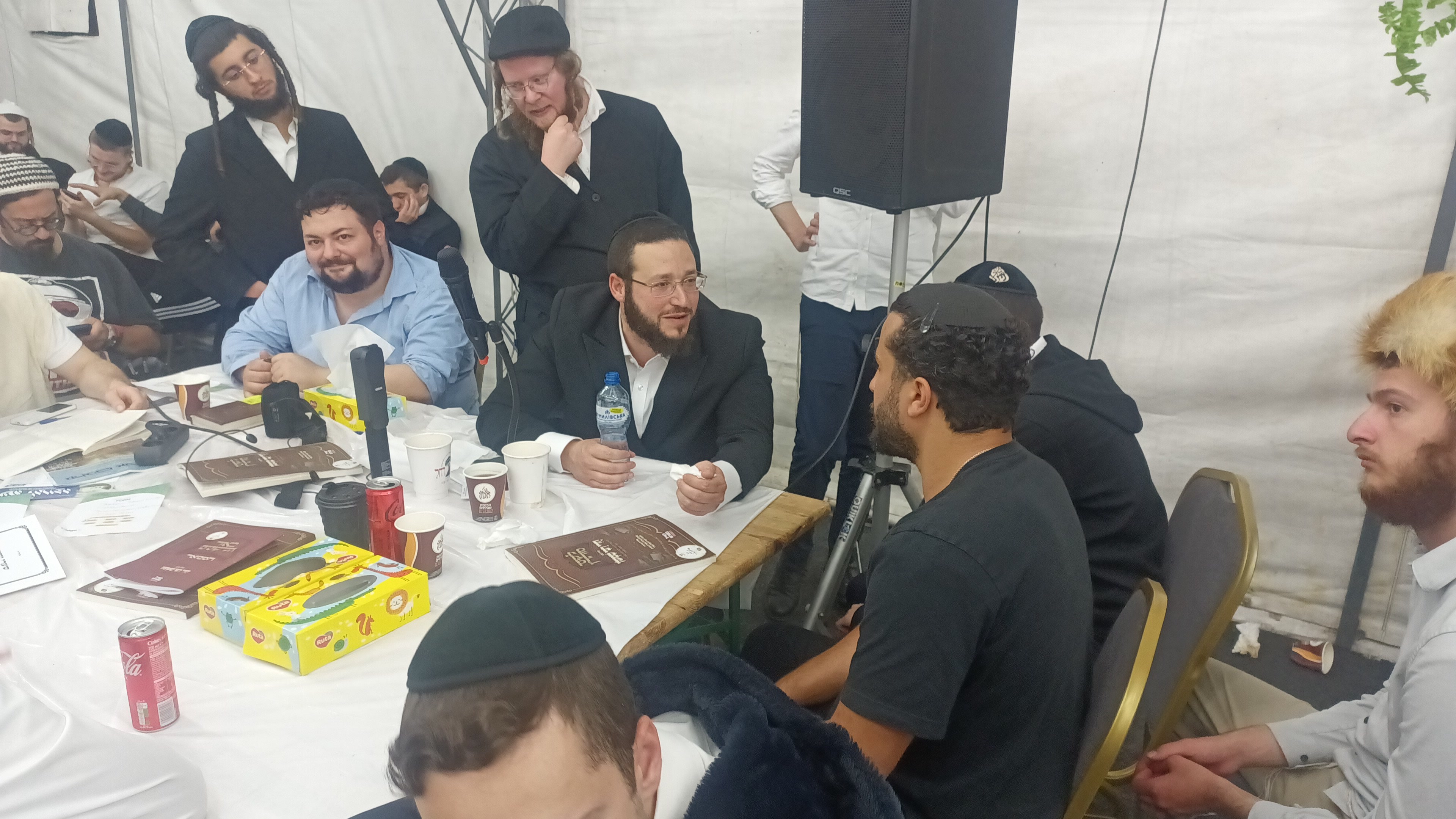The Chevra at Uman at The Breslov Yeshiva