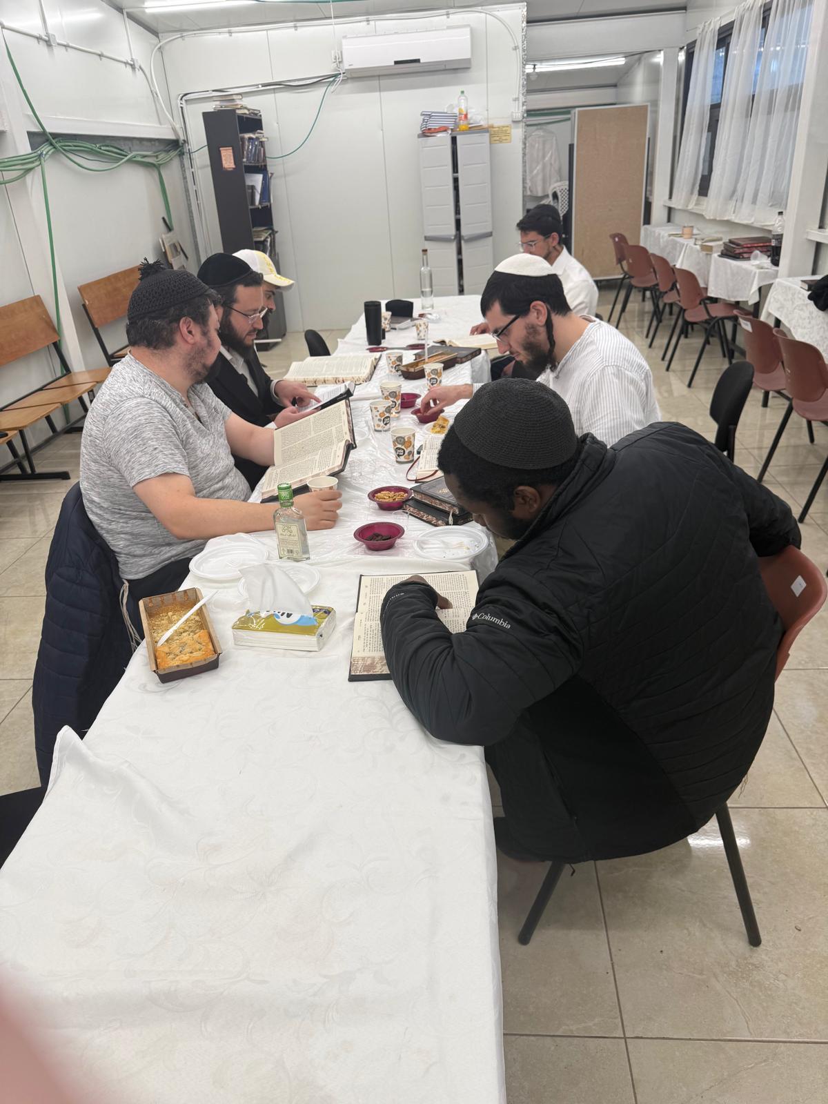 Open Sefarim at The Breslov Yeshiva