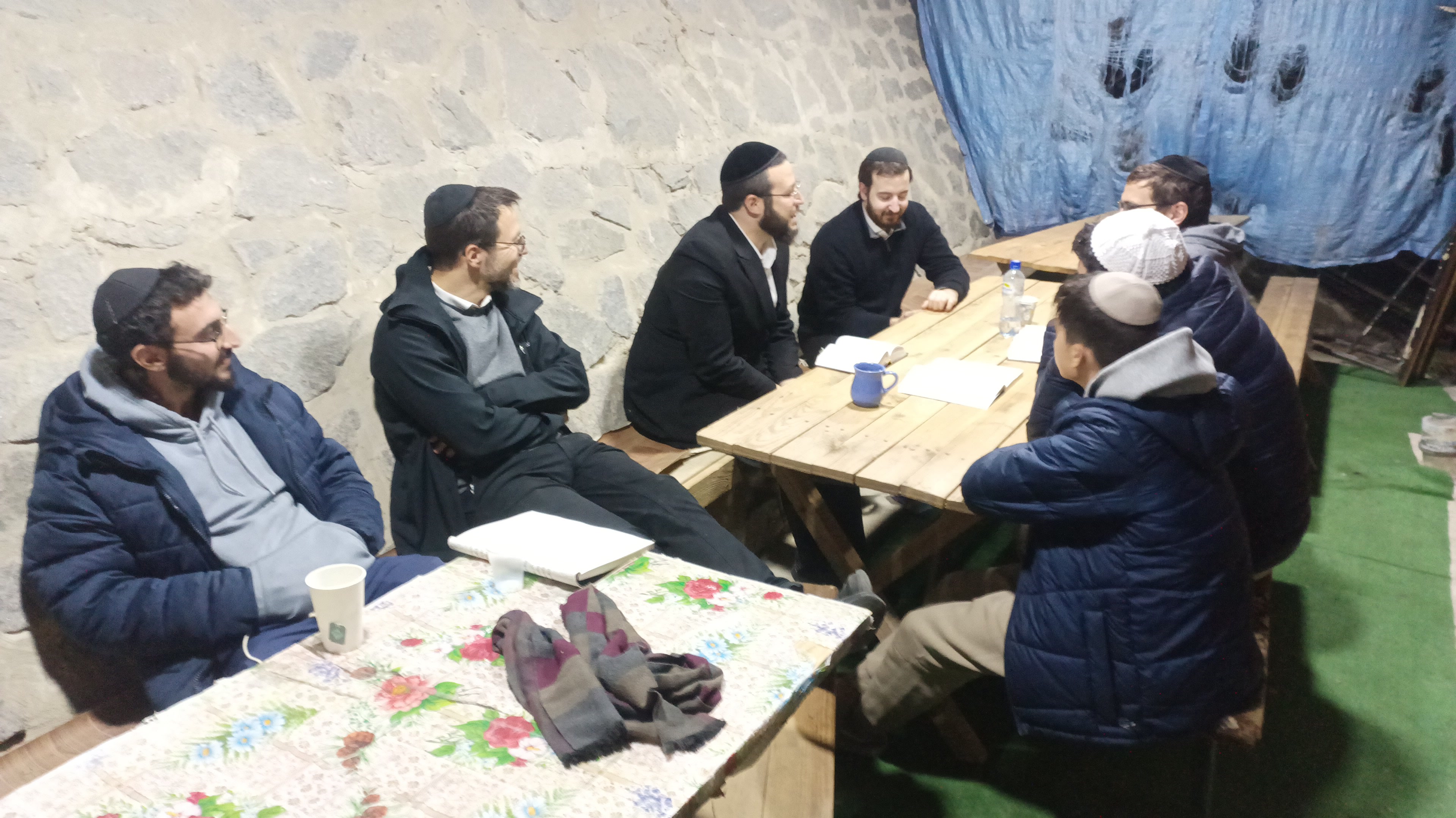 Learning at The Ranch at The Breslov Yeshiva