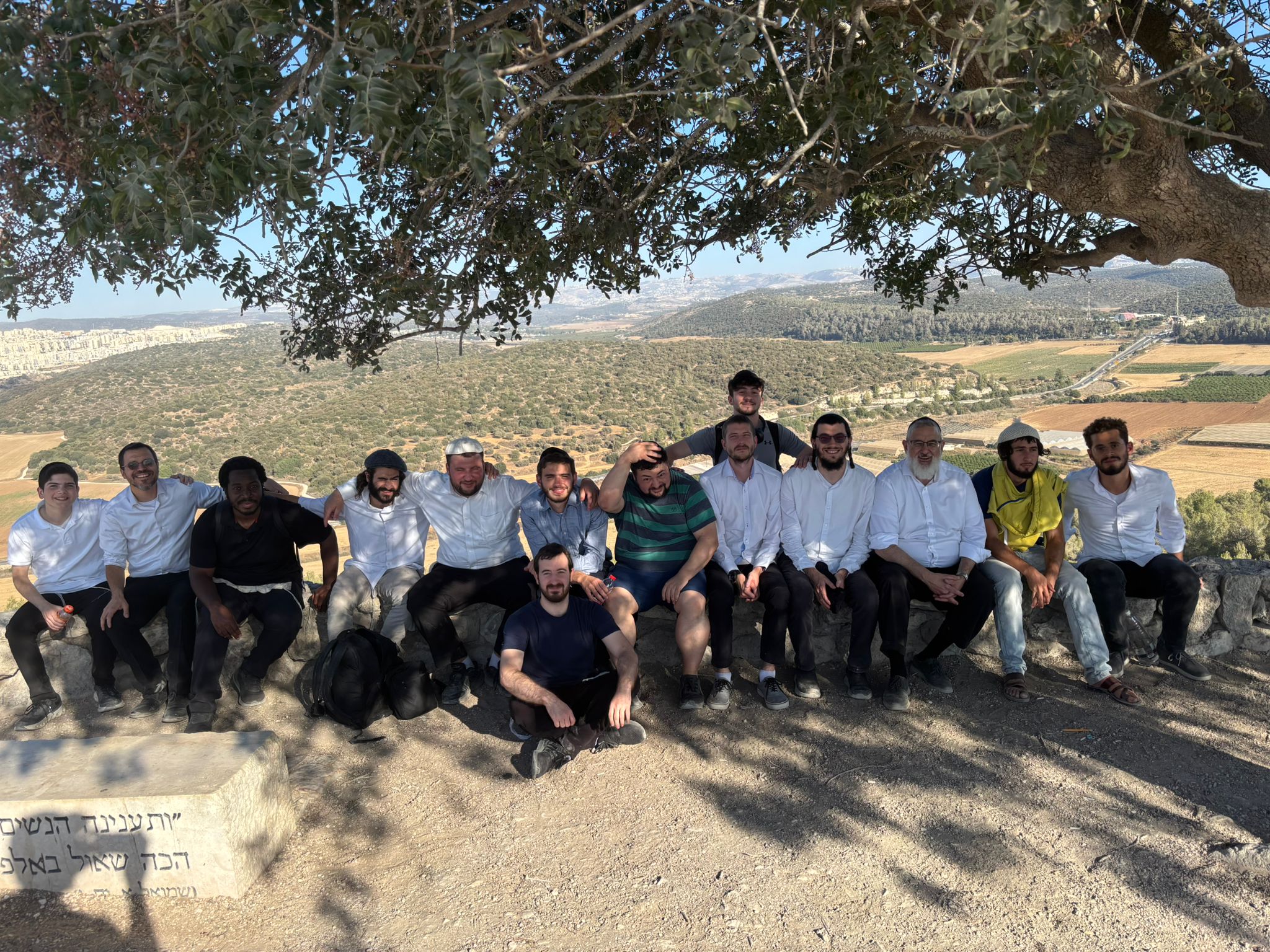 Under the Eretz Yisrael Sky at The Breslov Yeshiva
