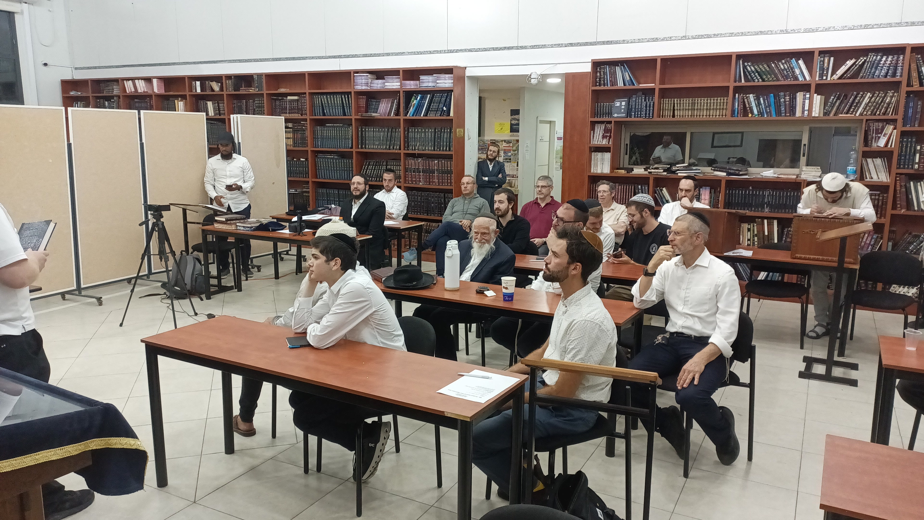 A Room Tuned In at The Breslov Yeshiva